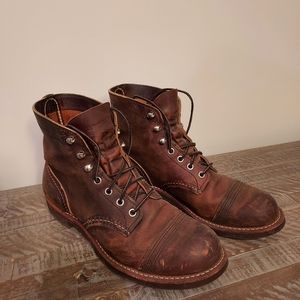 Red Wing Iron Ranger boots